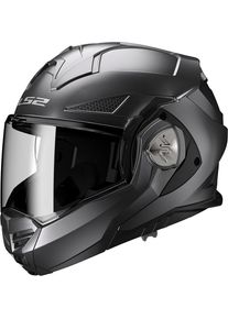 LS2 FF901 Advant X Solid, modulaire helm , kleur: Mat-Grijs , maat: XL