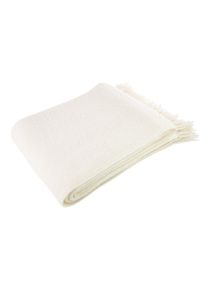 Sheepwool blanket white 130x200cm