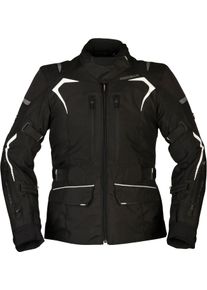 Modeka Elaya, textile jacket women , color: Black/White , size: 72