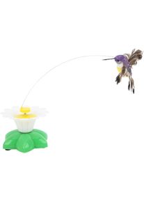 Eosnow - Jouet oiseau volant électrique pour chat, mouvement volant réaliste, jouets interactifs pour chaton, petits animaux