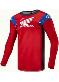 Alpinestars Honda Racer Iconic, jersey , color: Light Red/Black/White/Blue , size: S