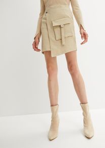 Utility skjørt, beige, størrelse 38, bonprix