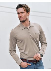 Polo-Shirt 1/1-Arm Bugatti beige