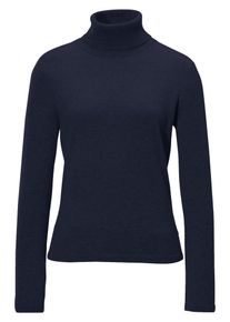 Rollkragen-Pullover aus 100% Premium-Kaschmir Peter Hahn Cashmere blau