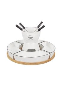 Coffret pour Fondue 'La Bougie' 30cm Blanc