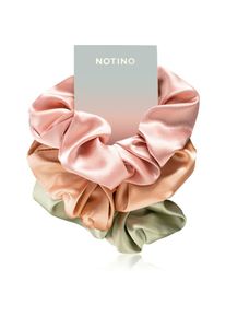 Notino Pastel Collection Hair rings elastici per capelli Pink, Orange, Green 3 pz