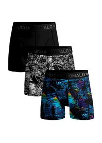 MUCHACHOMALO Heren 3-pack boxershorts print/effen