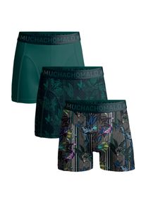 MUCHACHOMALO Heren 3-pack boxershorts print/effen