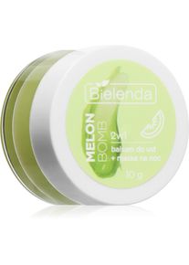 Bielenda Lip Care Lip Balm + Night Mask balsamo labbra con profumazione Melon Bomb 10 g