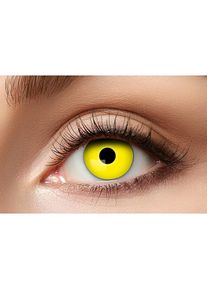 maskworld Lenti a contatto Yellow Crow - vegane