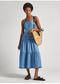 Pepe Jeans Sommerkleid »EDITH«, in Jeansoptik, aus sommerlicher Qualität