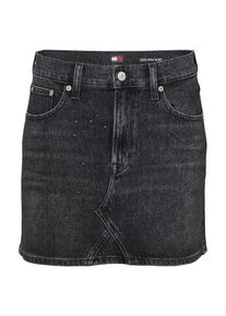 Tommy Jeans Dames Rok 'Izzie' black denim 32