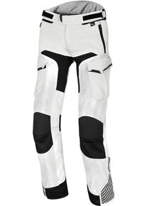 Macna Versyle, stoffen broek , kleur: Lichtgrijs/Zwart , maat: Kort L