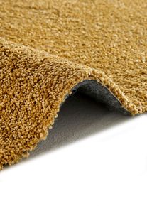 Wasbaar vloerkleed met zachte pool - goud - maat 160x230 cm - bonprix
