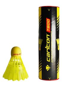 Carlton T800 Nylon Badminton Balls Yellow/Red