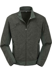 Maul Falzeben 2XT-Hybrid, fleecejas , kleur: Grijs/Donkergroen , maat: 58