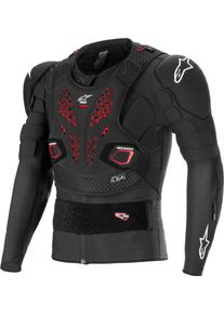 Alpinestars Bionic Pro V3 Plasma, protector jacket , color: Black/Red/White , size: XL