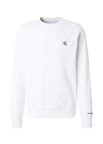 Calvin Klein Jeans Heren Sweatshirt 'Essential' zwart / wit S