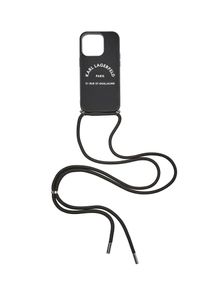 K by KARL LAGERFELD Karl Lagerfeld, Damer, Smartphone-etui, Sort / Offwhite, Størrelse One Size