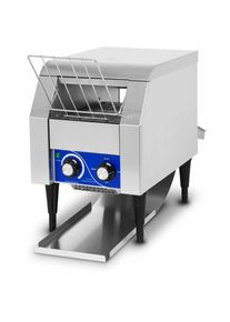 Vertes - Grille Pain Toaster Convoyeur Professionnel Acier Inoxydable (1340W, 230V, Pour Toasts et Pains à Hamburgers, 1 Rampe dInsertion, 2 Rampes