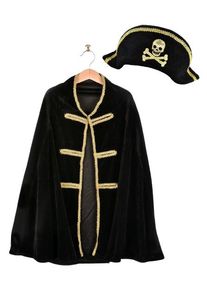 Den Goda Fen - Pirate cape&hat (98-128 cm) (F7585)