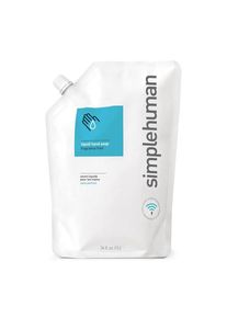 simplehuman 1L Flüssigseife Nachfüllpackung, duftfrei
