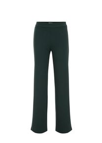 WE Fashion Hose 'Pallo' Damen dunkelgrün Größe 34