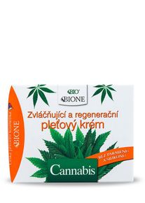 Zvl&aacute;čňuj&uacute;ci a regeneračn&yacute; pleťov&yacute; kr&eacute;m BIO CANNABIS BIONE 51 ml