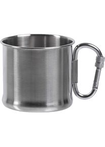 Mil-Tec Carabiner, beker , kleur: zilver , maat: 500 ml