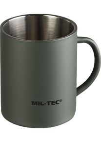 Mil-Tec Stainless, geïsoleerde mok , kleur: Olijf , maat: 450 ml