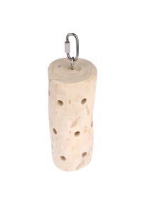 Rullo Foraging in legno di Java TIAKI 6 x 6 x 22 cm