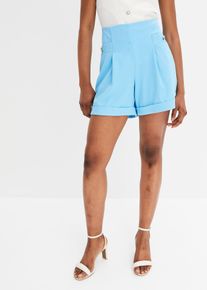 Bermuda taille haute - bleu - taille 42 - bonprix