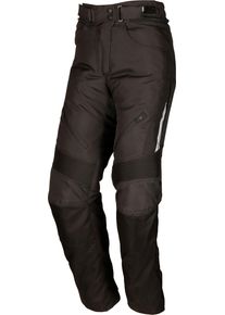 Modeka Violetta, pantalon en textile imperm&eacute;able pour femmes , couleur: Noir , taille: 40