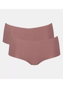 Sloggi - Culotte courte - Rose bois 00XL - Sloggi Zero Modal .