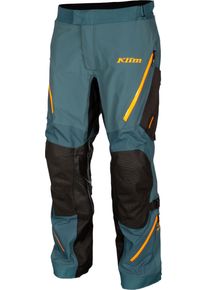 Klim Badlands Pro, stoffen broek Gore-Tex , kleur: Petrol/Zwart/Oranje , maat: 36