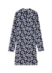 WE Fashion Sukienka dla dziewczynek ciemny niebieski / biały Rozmiar 92