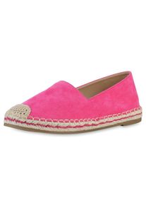 VAN HILL Espadrilles ' Aurora ' Damen fuchsia Größe 36