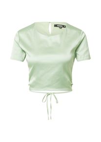 Missguided Bluzka dla kobiet pastelowy zielony Rozmiar XS