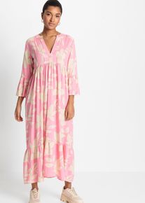 Maxi jurk van viscose - roze - maat 42 - viscose - bonprix