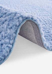Vloerkleed met zacht oppervlak - blauw - maat 160x230 cm - bonprix