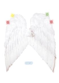 Widmann Ailes d'ange brillantes célestes 55 x 48 cm