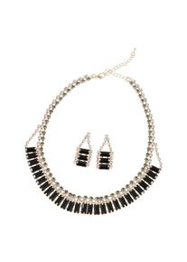 SOHI Set di gioielli Donna - oro / nero