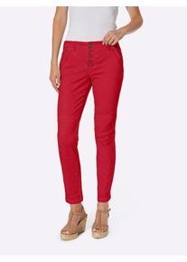 Heine Dames Jeans rood 26