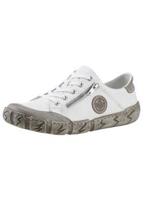 Rieker Sneaker, mit Zierreissverschluss, Freizeitschuh, Halbschuh, Schnürschuh