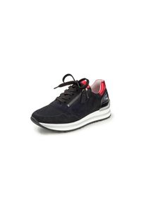 Gabor - Sneakers met ritssluiting, zwart, Maat 35, leer