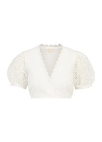 Krüger Dirndl Krüger Madl, Damer, Dirdnl-bluse, Ecru, Størrelse 36