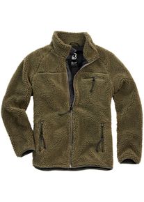 Brandit Teddyfleece, textieljas , kleur: olijf , maat: 4XL