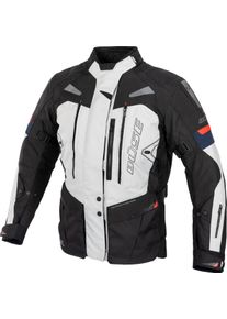 Büse Büse Monterey, textile jacket waterproof , color: Black/Light Grey/Blue , size: 56