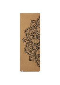 GAIAM Printed Cork Mandala Yoga Mat Performance Yoga mat (61 x 173 x 0,5 cm, sand)