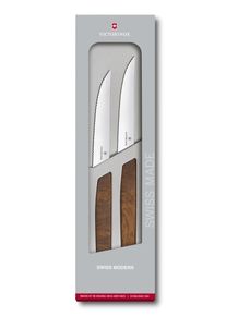 Victorinox Set de couteaux à steak Swiss Modern en Marron